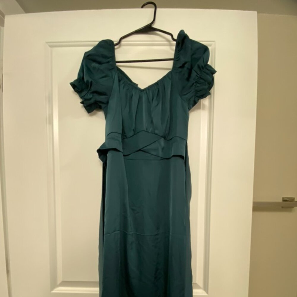 Green Summer Wedding Guest Dress